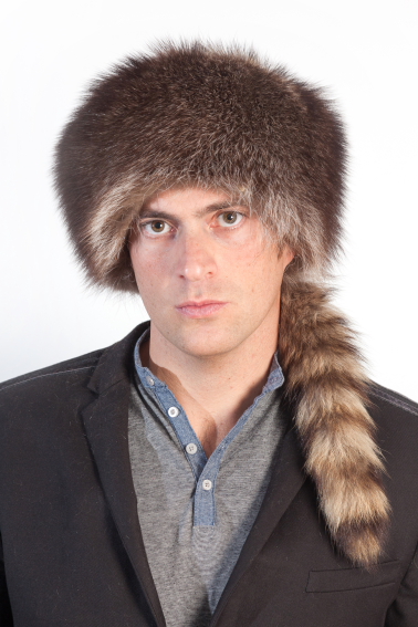 Real fur hats to be trendy men in winter
