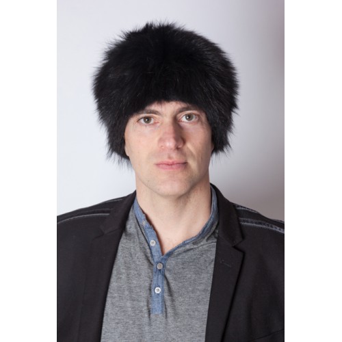 Black Raccoon Fur Hat | Real Raccoon 