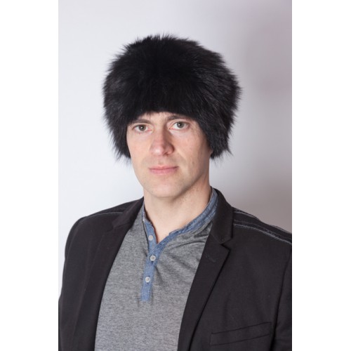Black Raccoon Fur Hat | Real Raccoon 
