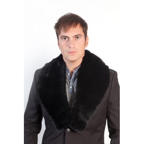 Rabbit Fur Scarf, Fake Fur Collar, Rex Long Scarf, Fox Fur Collar